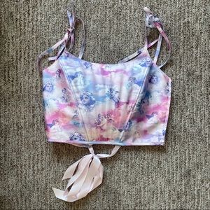 💙💓 dolls kill corset top 🍬🍭